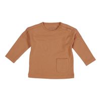 Little Dutch longsleeve met zakje Almond Maat - thumbnail