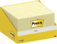 Post-it Notes, 100 vel, ft 76 x 127 mm, kanariegeel (canary yellow)