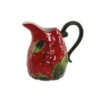 Kruik Home ESPRIT Rood Keramiek