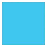 Creativ Company Gekleurd karton turquoise 270gr, 100 vellen