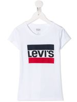 Levi's Kids t-shirt à logo imprimé - Blanc - thumbnail