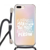 The prettiest: iPhone 7 PLUS Transparant Hoesje met koord
