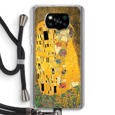 Der Kuss: Xiaomi Poco X3 Pro Transparant Hoesje met koord