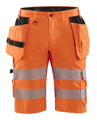 Blåkläder Short met stretch High-Vis 15861811 | High Vis Oranje | Maat 62 - 7330509691359