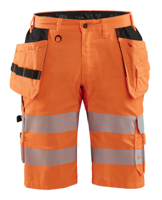 Blåkläder Short met stretch High-Vis 15861811 | High Vis Oranje | Maat 56 - 7330509691328