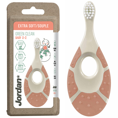 Jordan Jordan Green Clean Baby Tandenborstel - 0-2 jaar