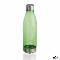 Waterfles Quid Quidate Groen Plastic 750 ml (24 Stuks)