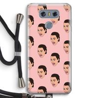 Ugly Cry Call: LG G6 Transparant Hoesje met koord