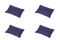 Pillow 60x40 blue piping Panama safier blue (4 stuks) Madison - Madison