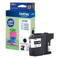 Brother LC-221BK Inktcartridge zwart Brother LC-221BK Inktcartridge zwart