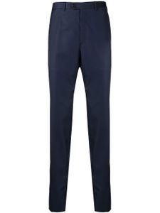 Brioni pantalon de costume à boutonnière - Bleu