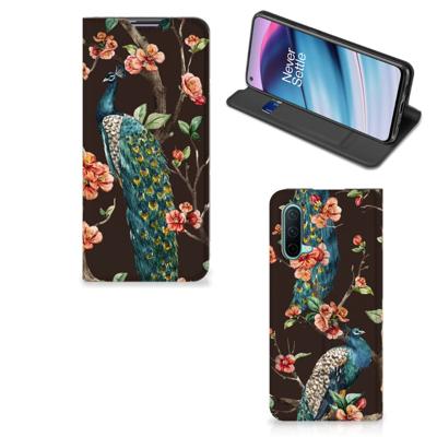 OnePlus Nord CE 5G | Hoesje maken | Pauw met Bloemen