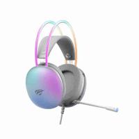 Havit H2037d gaming-hoofdtelefoon (wit)