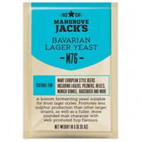 Gedroogde biergist Bavarian Lager M76 - 10 g - Mangrove Jack's Craft Series - thumbnail