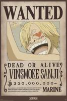 Poster One Piece Wanted Sanji 61x91,5cm