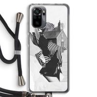 House: Xiaomi Redmi Note 10 Pro Transparant Hoesje met koord