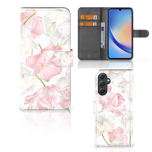 Samsung Galaxy A24 4G Hoesje Lovely Flowers