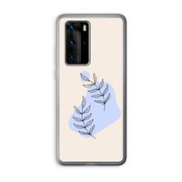 Leaf me if you can: Huawei P40 Pro Transparant Hoesje