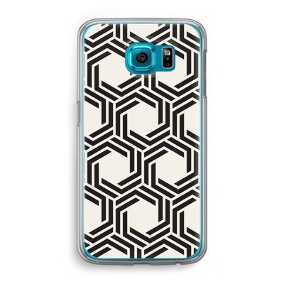 Geometrisch patroon: Samsung Galaxy S6 Transparant Hoesje