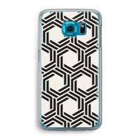 Geometrisch patroon: Samsung Galaxy S6 Transparant Hoesje