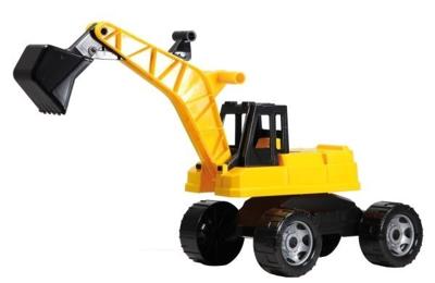 GIGA TRUCKS graafmachine, zwart/geel, los