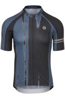 AGU Vertical Paint Fietsshirt Performance Heren - Blauw - S