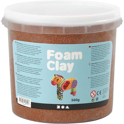 Foam Clay - bruin, 560gr.