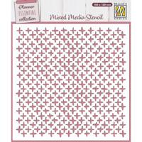 Nellie's Choice • sjabloon plus tekens 15x15cm