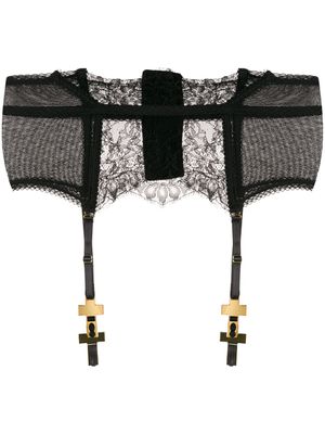 Maison Close porte-jarretelle Inspiration Divine - Noir