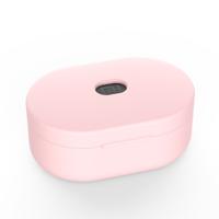 Siliconen Oplaaddoos beschermende case voor Xiaomi Redmi AirDots (roze)
