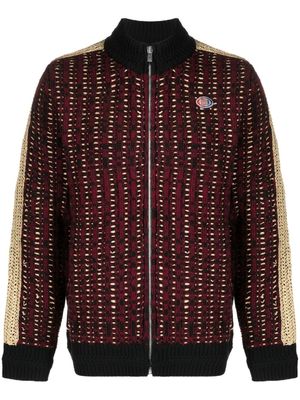 NAMESAKE cardigan Pistol à fermeture zippée - Marron