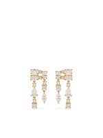 Anita Ko boucles d'oreilles Maya en or 18ct serties de diamants