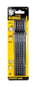 DeWALT DT2167-QZ decoupeerzaag-, figuurzaag- & reciprozaagblad Decoupeerzaagblad Hoog koolstofstaal (HCS) 5 stuk(s)