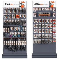 Axa schap slot en verlichting groot met een combi van verlichting en sloten 200x200 cm Axa schap slot en verlichting groot met een combi van verlichting en sloten 200x200 cm