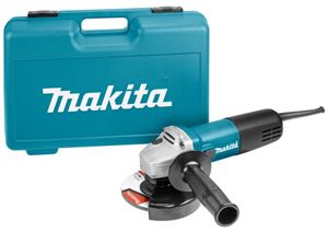 Makita 9558HNRGK 230 V Haakse slijper 125 mm in koffer - 9558HNRGK