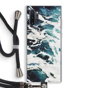 Golven: Samsung Galaxy Note 10 Plus Transparant Hoesje met koord