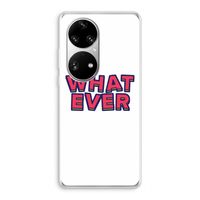 Whatever: Huawei P50 Pro Transparant Hoesje
