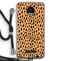 Panter: Motorola Moto Z Force Transparant Hoesje met koord