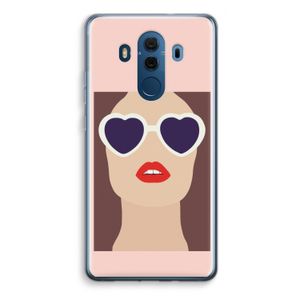 Red lips: Huawei Mate 10 Pro Transparant Hoesje