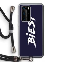 Biest: Huawei P40 Pro Transparant Hoesje met koord