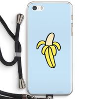 Banana: iPhone 5 / 5S / SE Transparant Hoesje met koord
