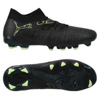PUMA Future 8 Match Gras / Kunstgras Voetbalschoenen (MG) Zwart Donkergroen Lichtgroen