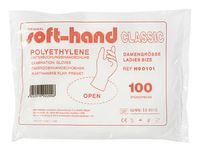 Onderzoekhandschoen poly dames