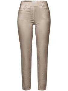 Enkellange broek Van Peter Hahn beige