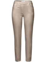 Enkellange broek Van Peter Hahn beige