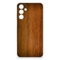 Samsung Galaxy A15 | Bumper Hoesje | Donker Hout