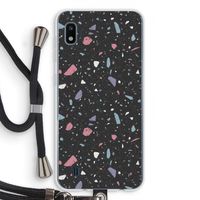 Terrazzo N°16: Samsung Galaxy A10 Transparant Hoesje met koord