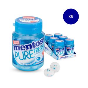 Mentos Chewing Gum - Pure Fresh Freshmint - 6 doosjes