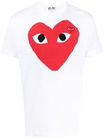 Comme Des Garçons Play t-shirt à logo cœur - Blanc