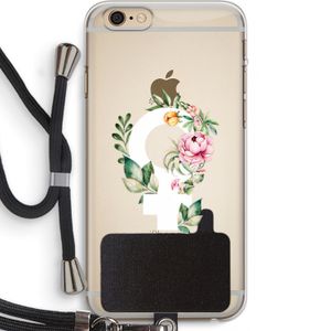 Venus: iPhone 6 PLUS / 6S PLUS Transparant Hoesje met koord